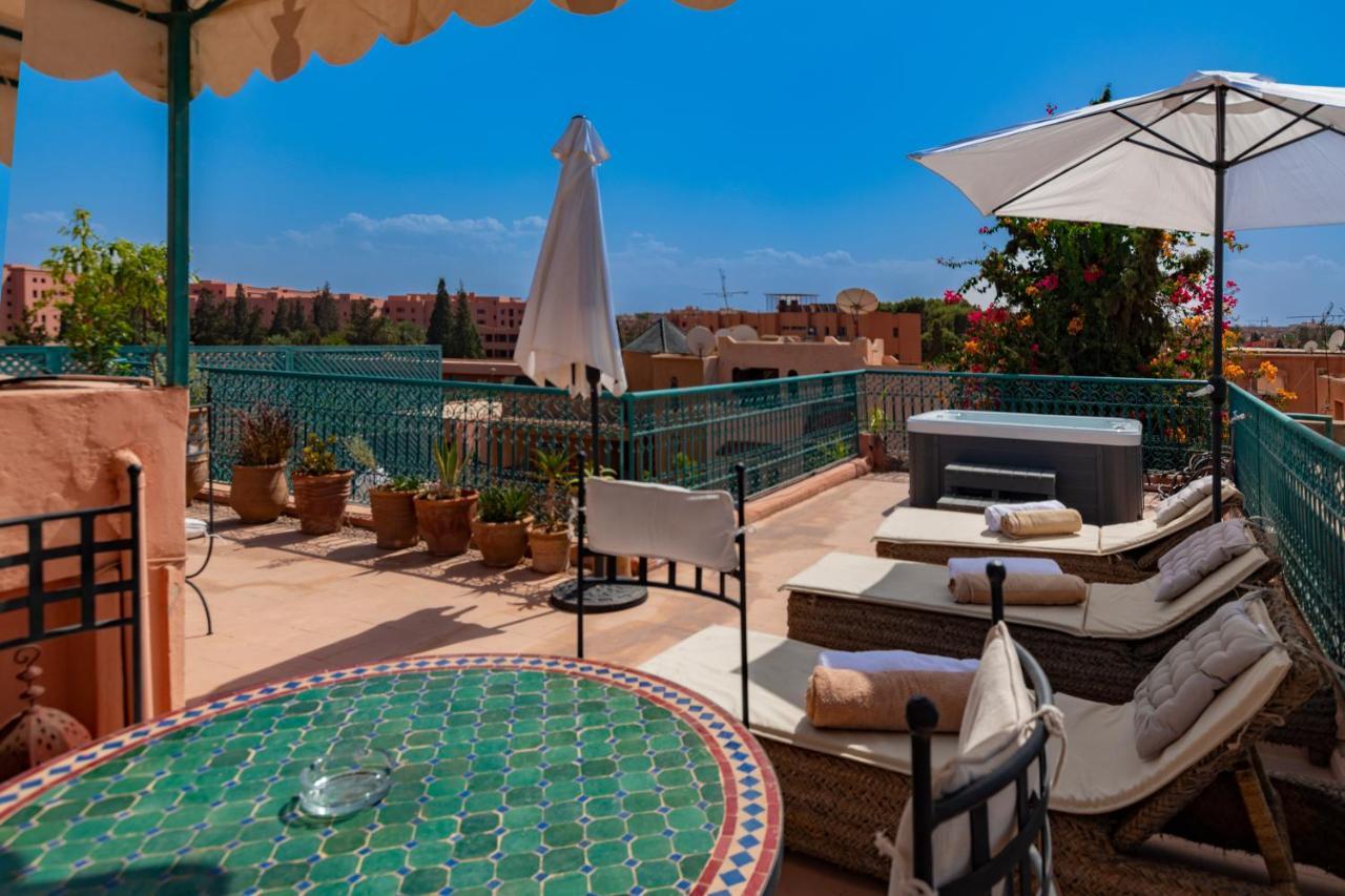 مراكش Villa Soraya Hammam & Jacuzzi المظهر الخارجي الصورة